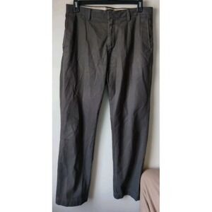 Banana Republic Men's Emerson Straight Chino 100% Cotton‎ Gray Size 34x32
